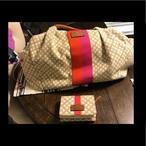 Kate spade Diaper bag and Wallet